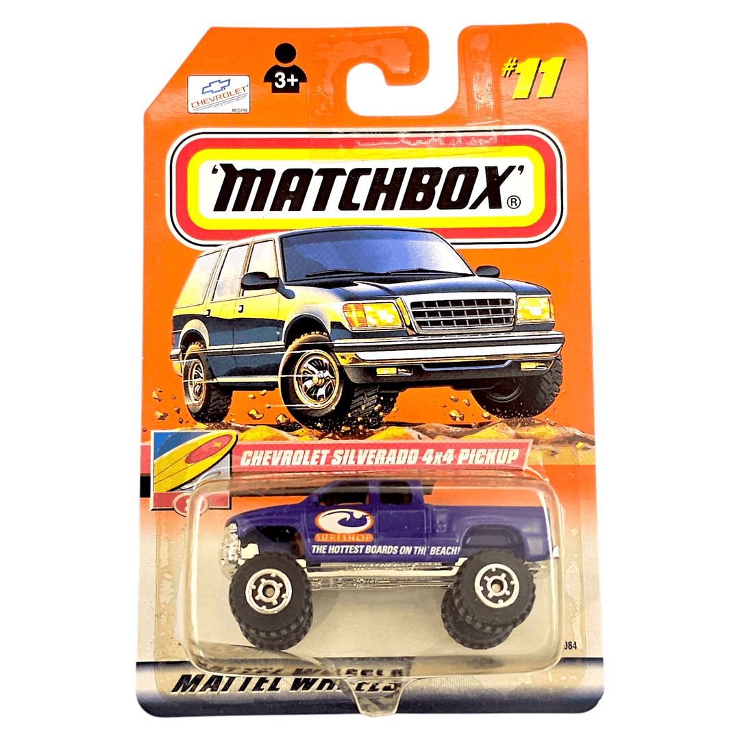 Matchbox - Chevy Silverado 4x4 - 2000 - Top CollectiblesDiecastMatchbox