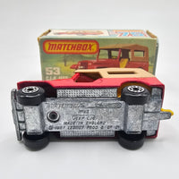 Matchbox - CJ - 6 Jeep - 1977 *Original Box* - Top CollectiblesDiecastMatchbox