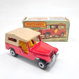 Matchbox - CJ - 6 Jeep - 1977 *Original Box* - Top CollectiblesDiecastMatchbox
