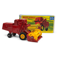 Matchbox - Combine Harvester - 1970 *Original Box* - Top CollectiblesDiecastMatchbox