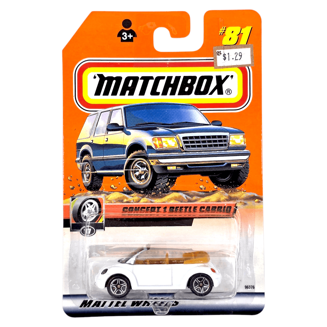 Matchbox - Concept 1 Beetle Convertible - 2000 - Top CollectiblesDiecastMatchbox