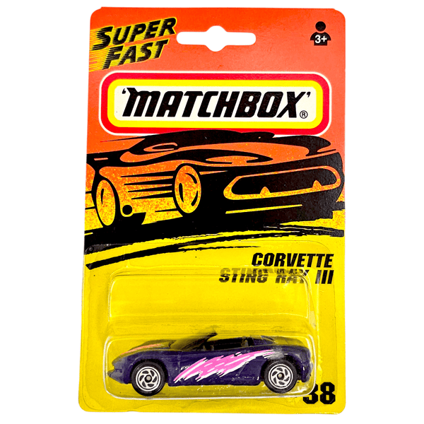 Matchbox - Corvette Stingray III - 1995 - Top CollectiblesDiecastMatchbox