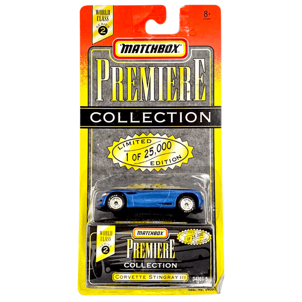 Matchbox - Corvette Stingray III - 1996 Premiere Collection Series - Top CollectiblesDiecastMatchbox