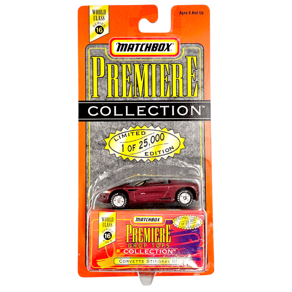 Matchbox - Corvette Stingray III - 1998 Premiere Collection Series - Top CollectiblesDiecastMatchbox