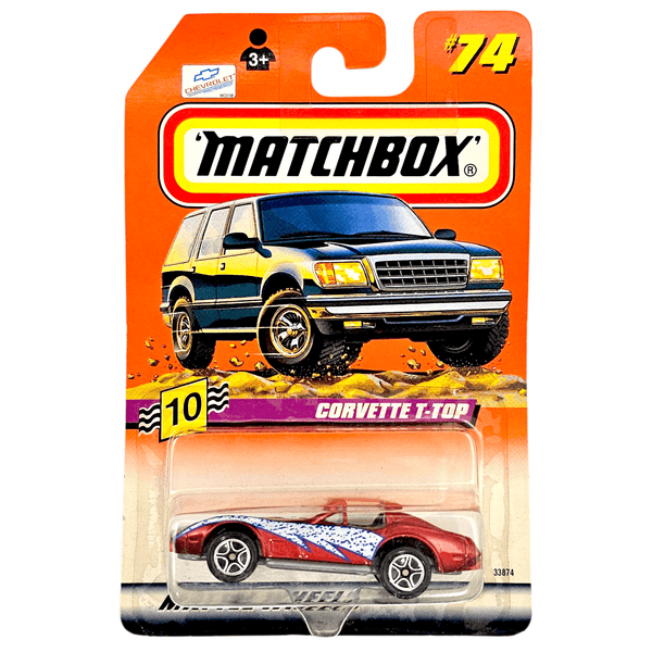 Matchbox - Corvette T - Top - 1998 - Top CollectiblesDiecastMatchbox