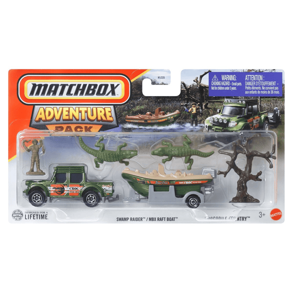 Matchbox - Crocodile Country - 2025 Adventure Pack Series - Top CollectiblesDiecastMatchbox