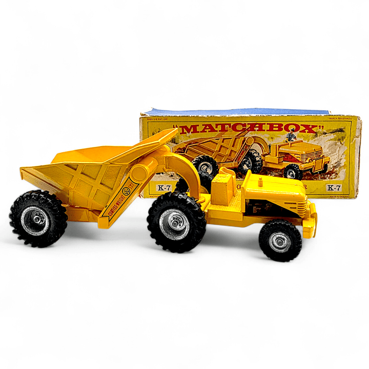Matchbox - Curtiss - Wright Rear Dumper - 1961 King Size Series *Original Box* - Top CollectiblesDiecastMatchbox