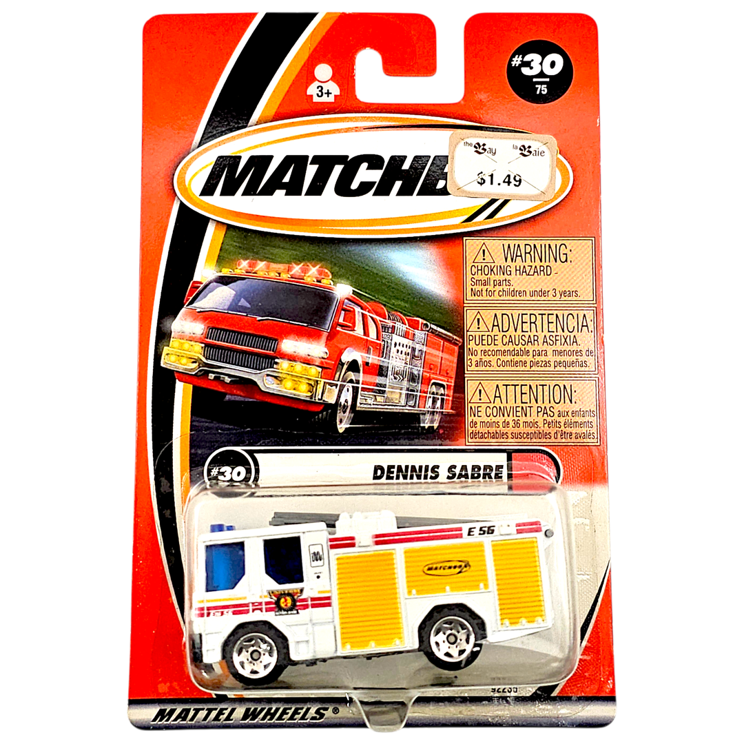 Matchbox - Dennis Sabre - 2001 - Top CollectiblesDiecastMatchbox