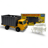 Matchbox - Dodge Cattle Truck - 1966 *Original Box* - Top CollectiblesDiecastMatchbox