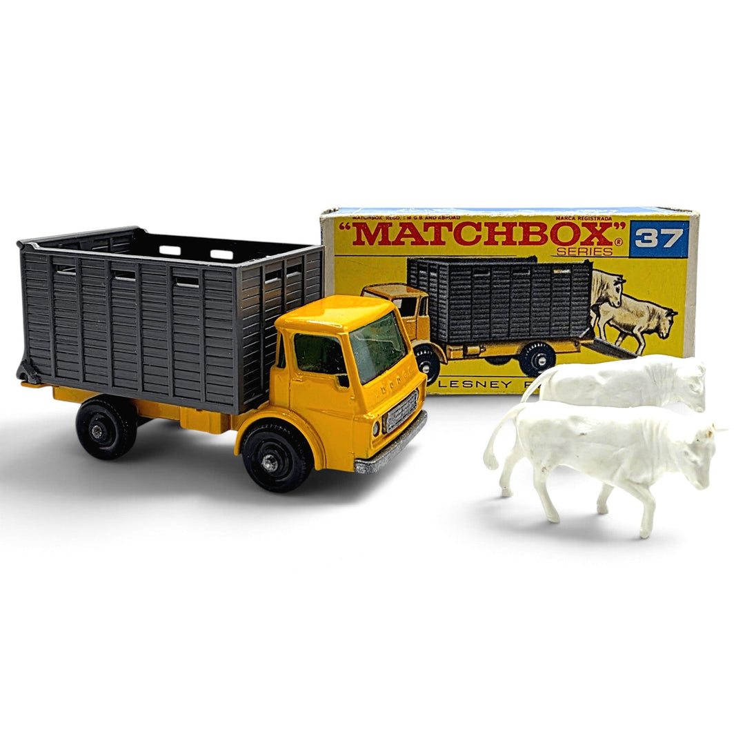 Matchbox - Dodge Cattle Truck - 1966 *Original Box* - Top CollectiblesDiecastMatchbox