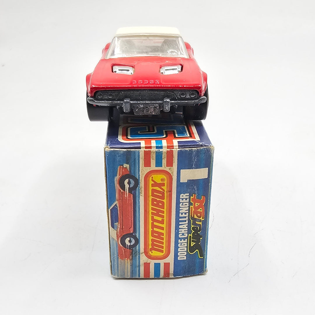 Matchbox - Dodge Challenger - 1976 *Original Box* - Top CollectiblesDiecastMatchbox