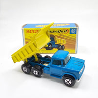Matchbox - Dodge Dumper Truck - 1970 *Original Box* - Top CollectiblesDiecastMatchbox