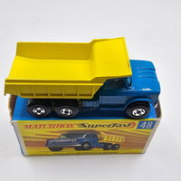 Matchbox - Dodge Dumper Truck - 1970 *Original Box* - Top CollectiblesDiecastMatchbox