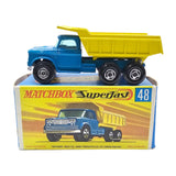 Matchbox - Dodge Dumper Truck - 1970 *Original Box* - Top CollectiblesDiecastMatchbox