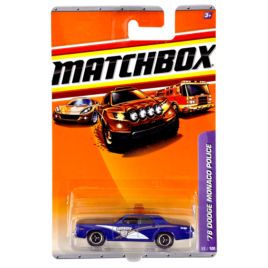 Matchbox - Dodge Monaco Police Car - 2010 - Top CollectiblesDiecastMatchbox