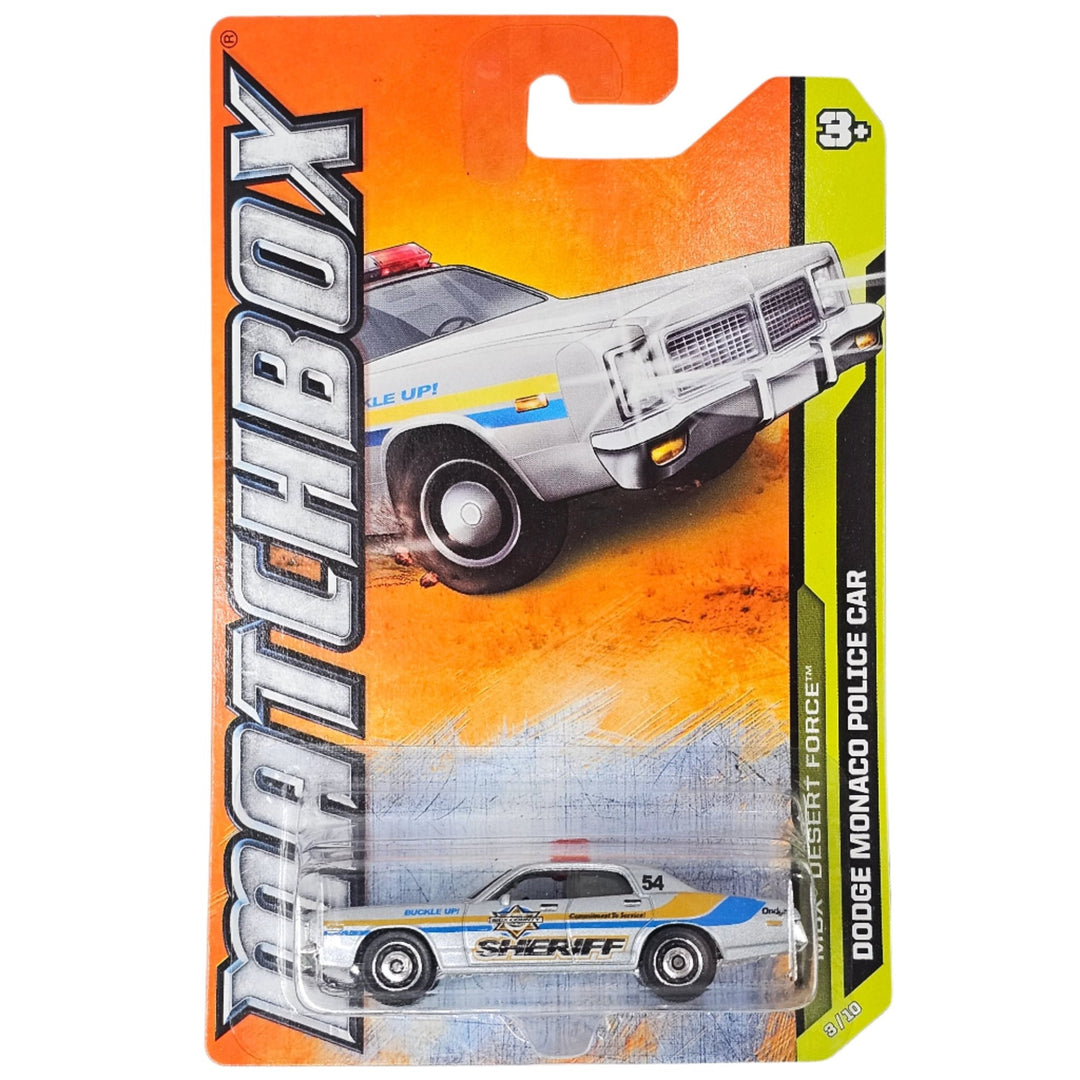Matchbox - Dodge Monaco Police Car - 2012 - Top CollectiblesDiecastMatchbox