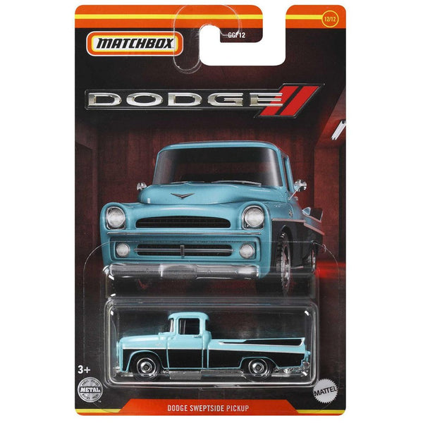 Matchbox - Dodge Sweptside Pickup - 2022 Dodge Series - Top CollectiblesDiecastMatchbox