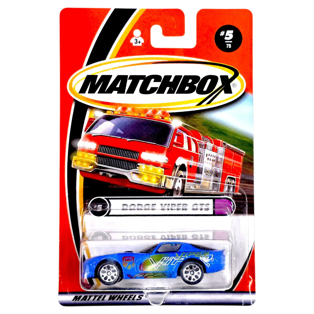 Matchbox - Dodge Viper GTS - 2001 *Metal Base Variation* - Top CollectiblesDiecastMatchbox