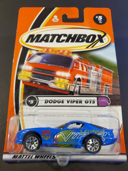 Matchbox - Dodge Viper GTS - 2001 - Top CollectiblesDiecastMatchbox