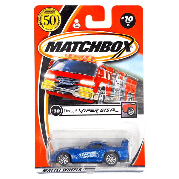 Matchbox - Dodge Viper GTS - R - 2002 - Top CollectiblesDiecastMatchbox