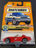 Matchbox - Dodge Viper RT/10 - 2000 - Top CollectiblesDiecastMatchbox