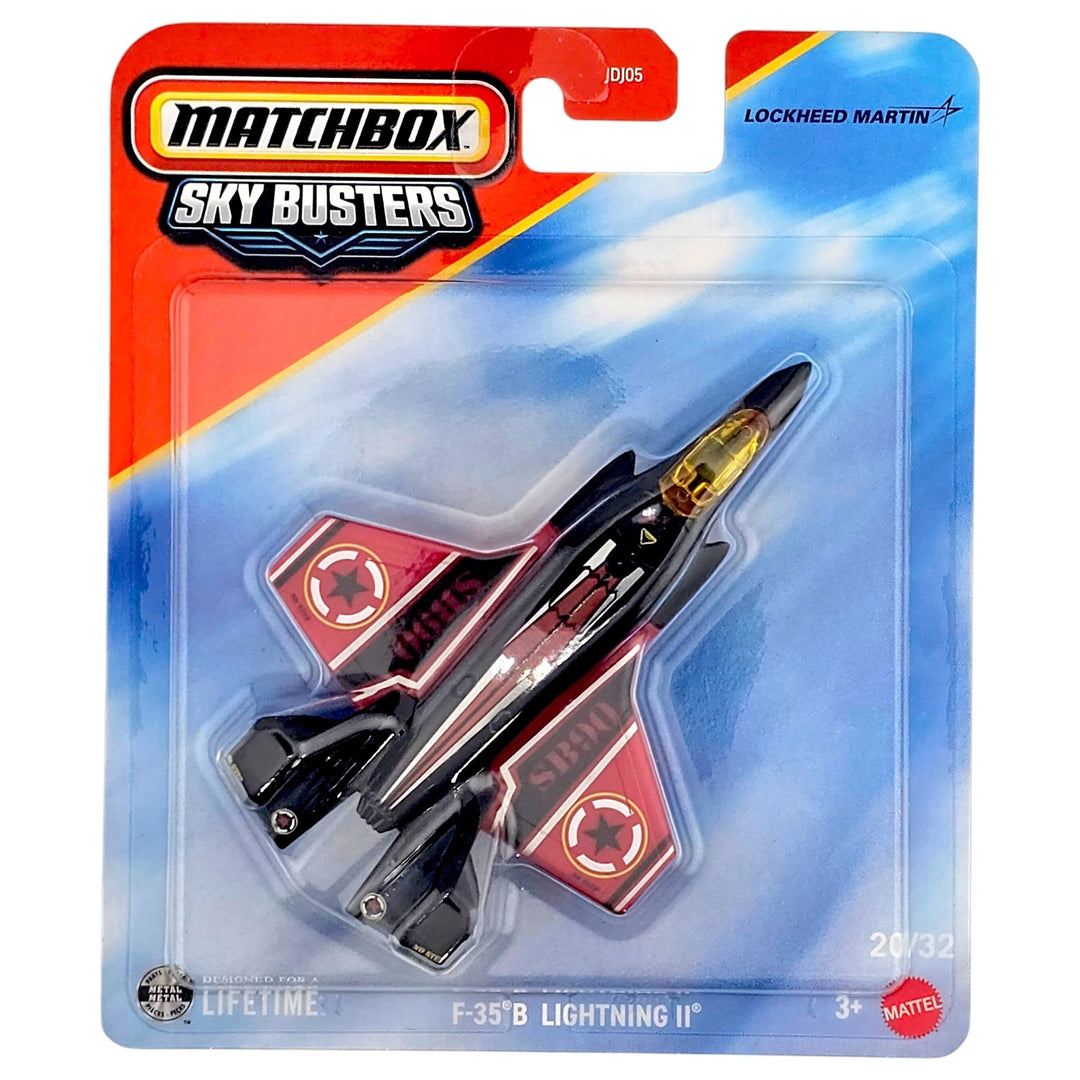 Matchbox - F - 35 B Lightning II - 2026 Sky Busters Series - Top CollectiblesDiecastMatchbox