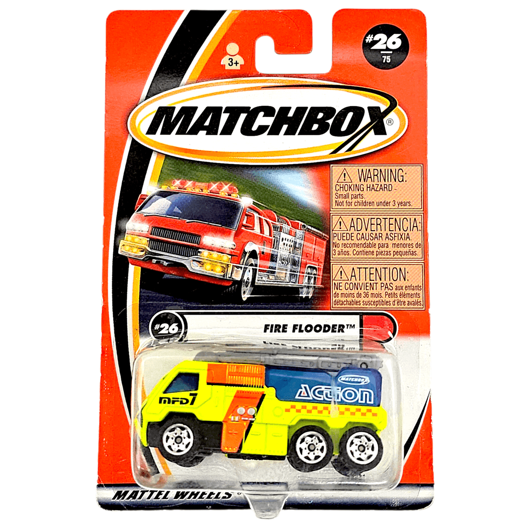 Matchbox - Fire Flooder - 2001 - Top CollectiblesDiecastMatchbox