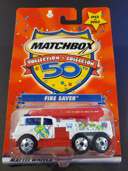 Matchbox - Fire Saver - 2002 50th Collection Series - Top CollectiblesDiecastMatchbox