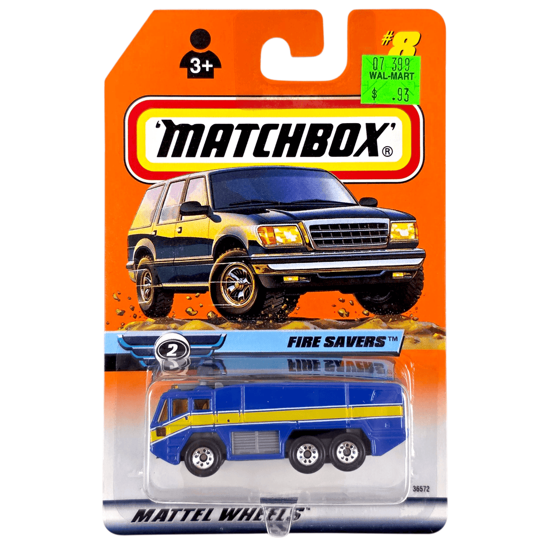 Matchbox - Fire Savers - 1999 - Top CollectiblesDiecastMatchbox