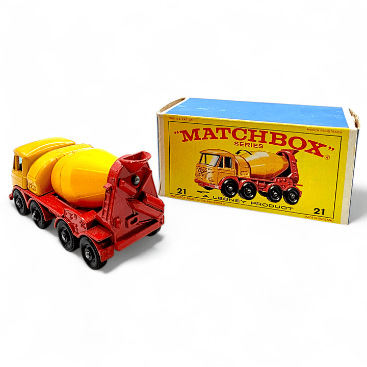 Matchbox - Foden Concrete Truck - 1968 *Original Box* - Top CollectiblesDiecastMatchbox