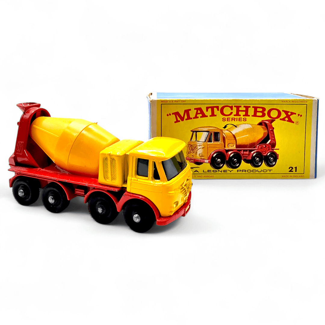 Matchbox - Foden Concrete Truck - 1968 *Original Box* - Top CollectiblesDiecastMatchbox