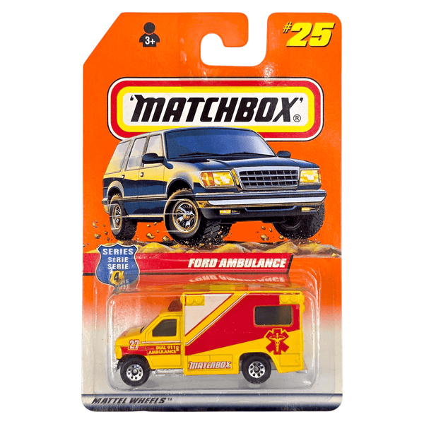 Matchbox - Ford Ambulance - 1998 - Top CollectiblesDiecastMatchbox