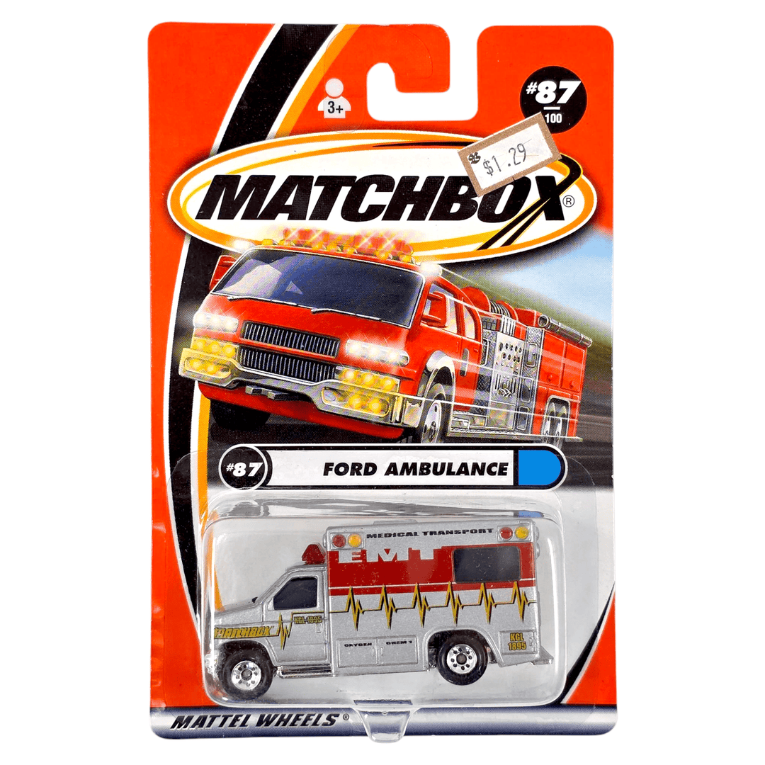 Matchbox - Ford Ambulance - 2000 - Top CollectiblesDiecastMatchbox