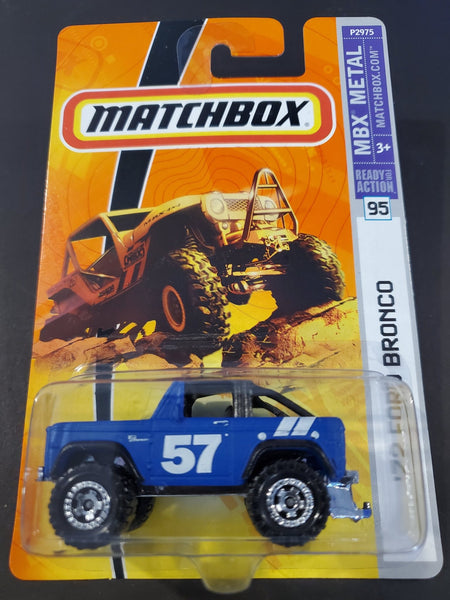 Matchbox - Ford Bronco 4x4 - 2009 - Top CollectiblesDiecastMatchbox