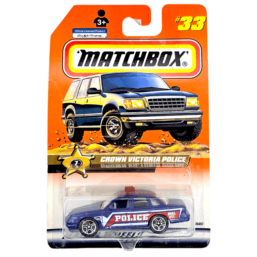 Matchbox - Ford Crown Victoria Police - 1999 - Top CollectiblesDiecastMatchbox