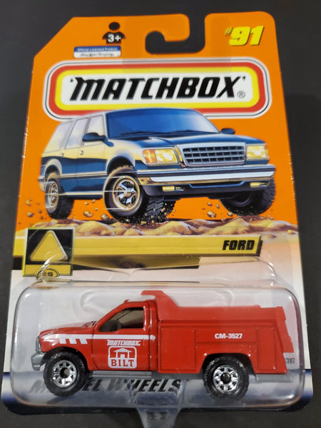 Matchbox - Ford Dump / Utility Truck - 2000 - Top CollectiblesDiecastMatchbox