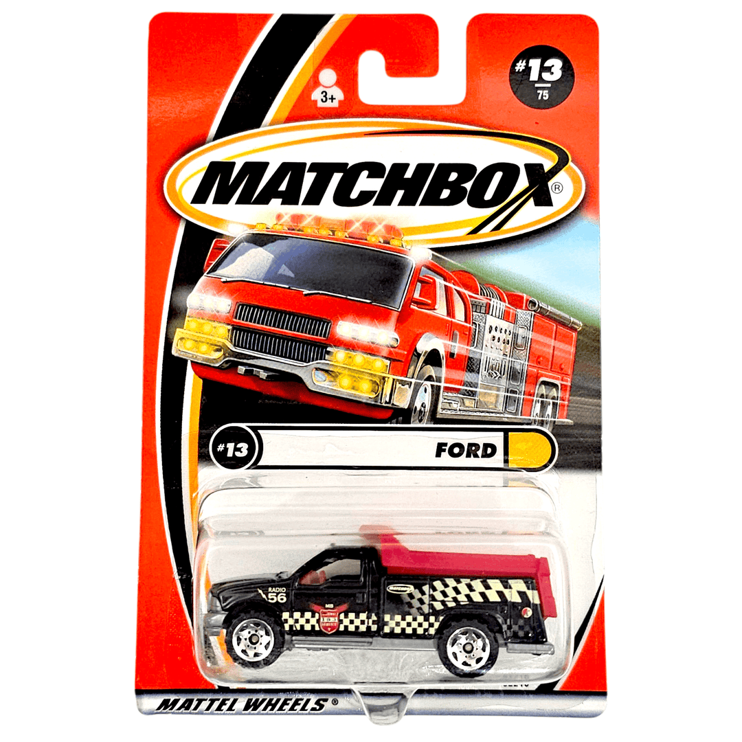Matchbox - Ford Dump / Utility Truck - 2001 - Top CollectiblesDiecastMatchbox