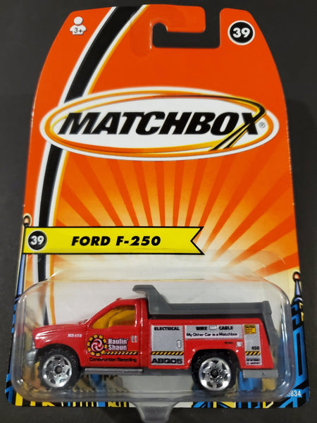 Matchbox - Ford Dump / Utility Truck - 2005 - Top CollectiblesDiecastMatchbox