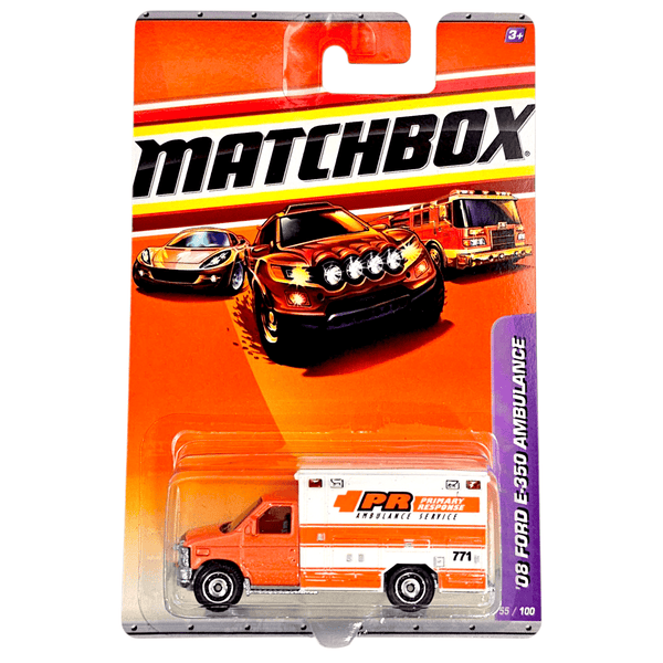 Matchbox - Ford E - 350 Ambulance (2009) - 2009 - Top CollectiblesDiecastMatchbox