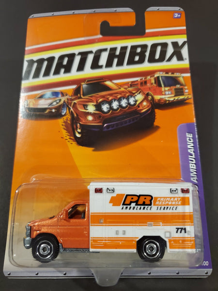 Matchbox - Ford E - 350 Ambulance (2009) - 2009 - Top CollectiblesDiecastMatchbox