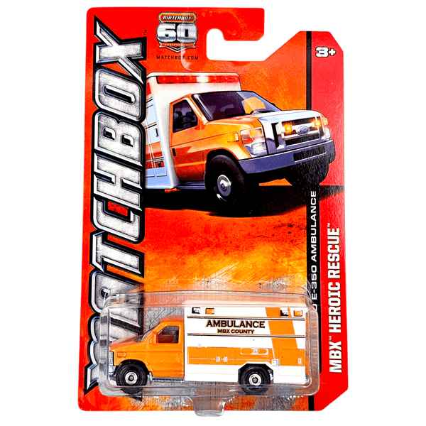 Matchbox - Ford E - 350 Ambulance (2009) - 2013 - Top CollectiblesDiecastMatchbox