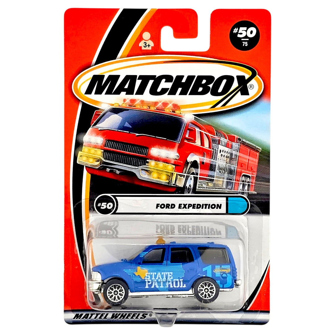 Matchbox - Ford Expedition Police - 2001 - Top CollectiblesDiecastMatchbox