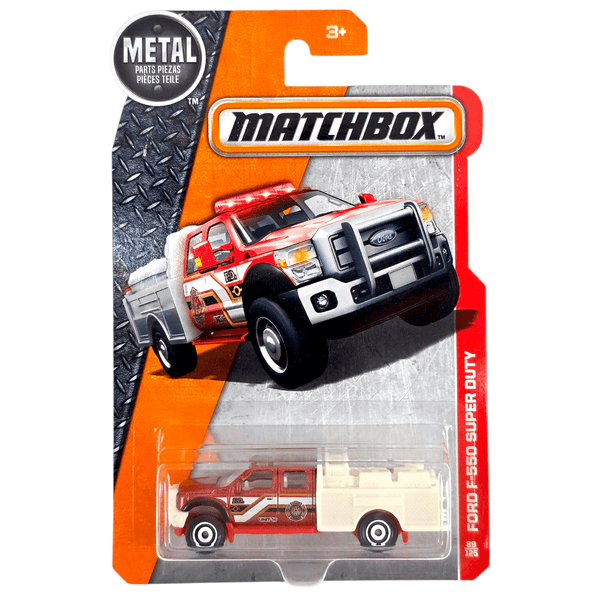 Matchbox - Ford F - 550 Superduty - 2016 - Top CollectiblesDiecastMatchbox