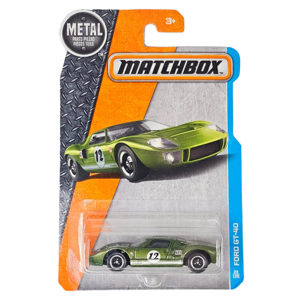 Matchbox - Ford GT - 40 - 2017 - Top CollectiblesDiecastMatchbox
