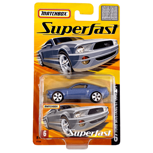 Matchbox - Ford Mustang GT Concept - 2005 Superfast Series - Top CollectiblesDiecastMatchbox