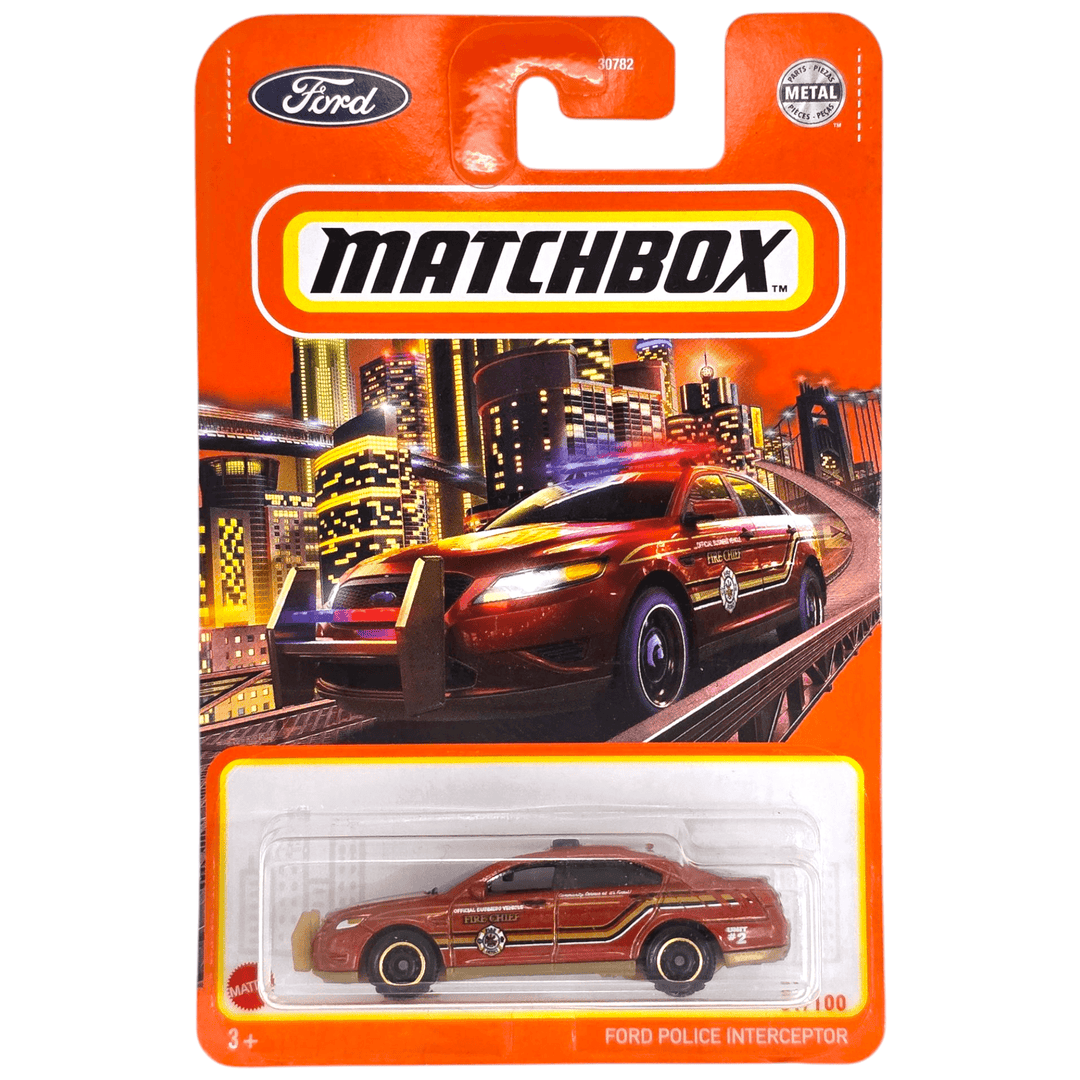 Matchbox - Ford Police Interceptor - 2021 - Top CollectiblesDiecastMatchbox