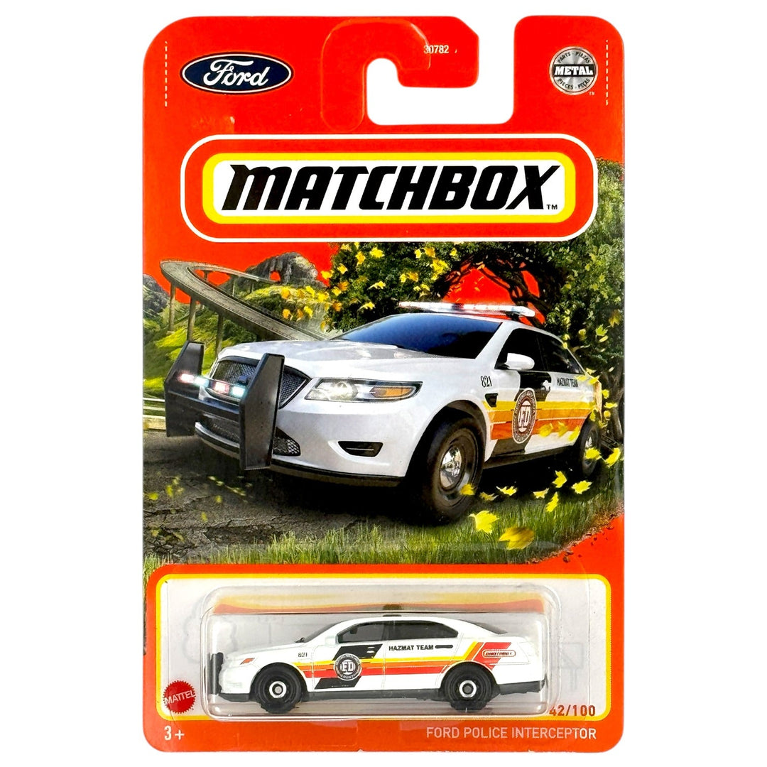 Matchbox - Ford Police Interceptor - 2022 - Top CollectiblesDiecastMatchbox