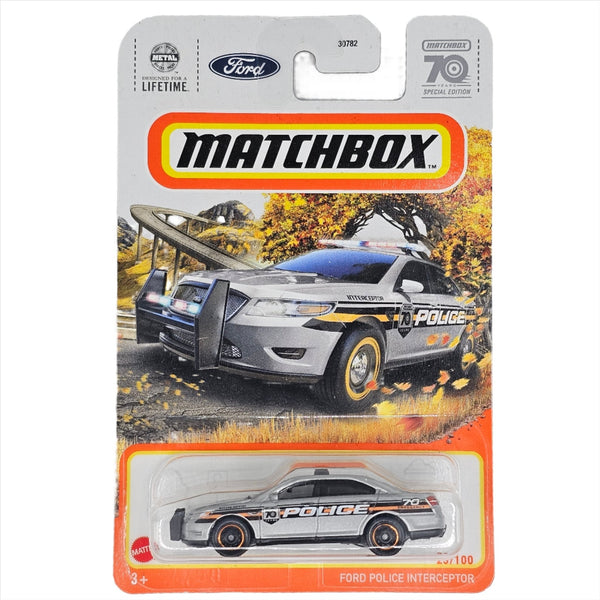 Matchbox - Ford Police Interceptor - 2023 *Special Edition* - Top CollectiblesDiecastMatchbox