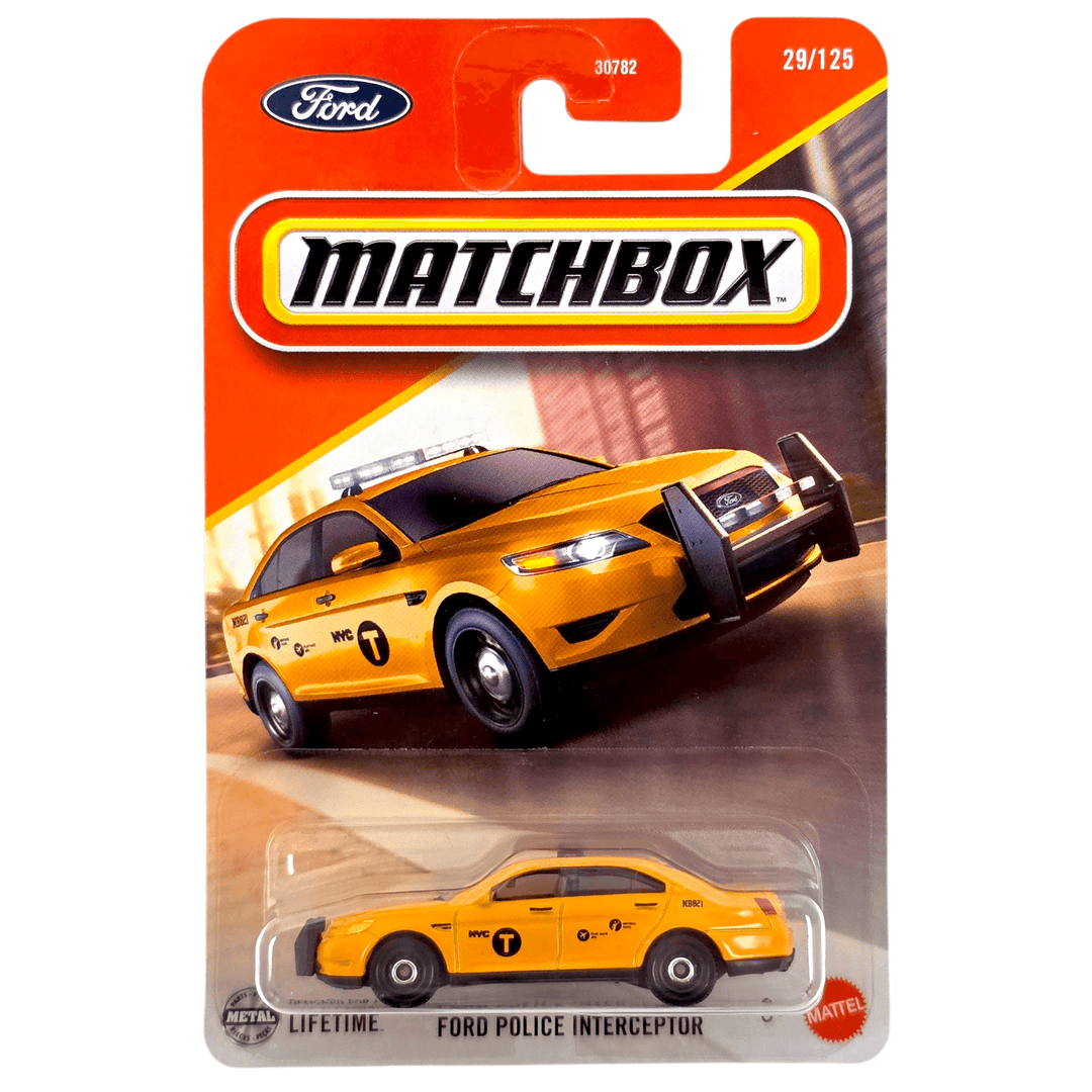 Matchbox - Ford Police Interceptor - 2025 - Top CollectiblesDiecastMatchbox