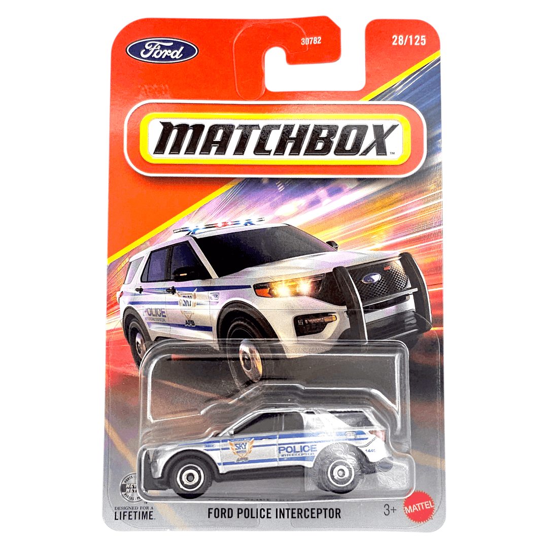 Matchbox - Ford Police Interceptor Utility - 2025 - Top CollectiblesDiecastMatchbox